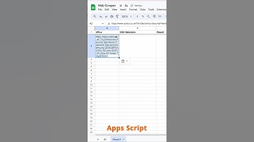 FREE Bulk Scraper from Google Sheets Using CSS Selectors