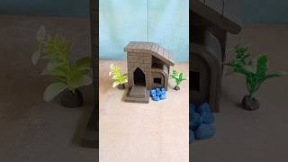 I Built a Mansion from MUD! 😱🔥 Tiny Clay House DIY #clayhouse #mudhouse #craft