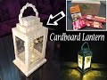 Cardboard Lantern | DIY Lantern Using Cardboard | Lantern Making at Home