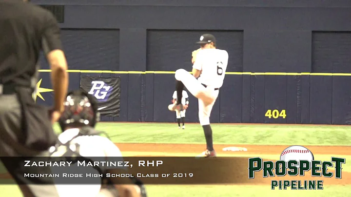 Zachary Martinez, RHP, Mountain Ridge High School ...