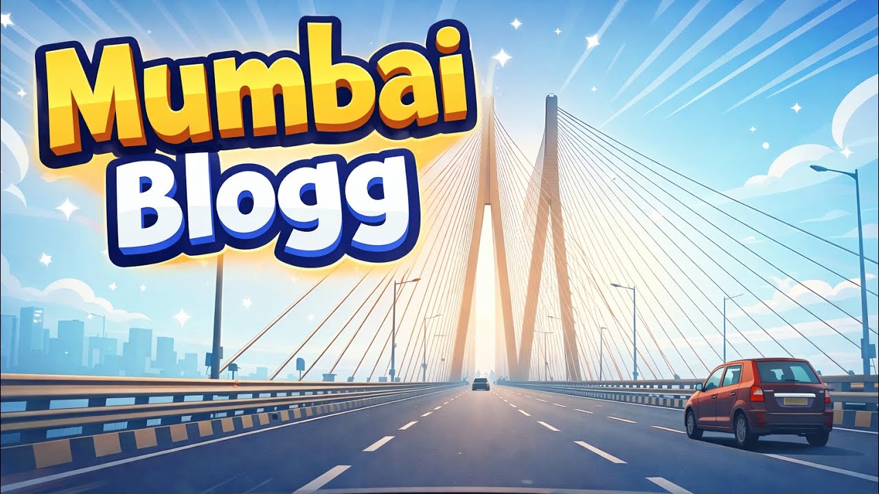 Mumbai Blogg | You Won’t Believe This View 😲| City That Never Sleeps 🌃| Mumbai from My Car#trending 