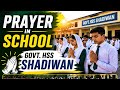Morning Assembly Government Higher secondary school shadiwan