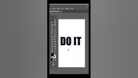 Adobe Illustrator text effect  #illustrator #texteffect #adobe #tutorial