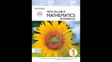 O Level Mathematics D1 (4024) / New Syllabus Mathematics / Chapter 11 Exercise 11A Q1,2,3,4,5