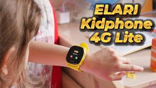 Обзор оптимальных детских часов ELARI KidPhone 4G Lite