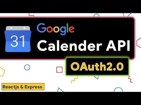 How to Create Events in Google Calendar API using OAuth2.0