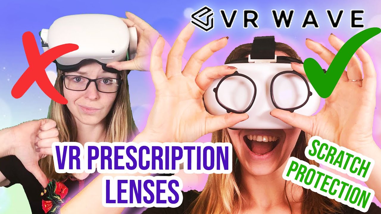 No more glasses! VR Wave Prescription Lenses and scratch protection for Quest 2 review YouTube
