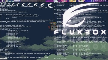 Fluxbox - brief presentation of my fluxbox desktop