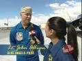 LEEANN FLIES WITH THE NAVY'S BLUE ANGELS