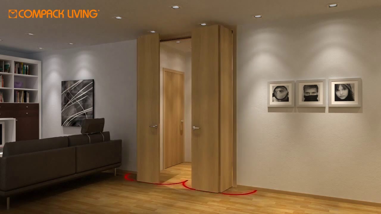 180 Degrees Full Access Folding Door System Bifolding Door Hardware