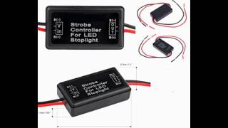 Product #64789-Universal 12-24V LED Brake/Stop Light Flasher Module Controller