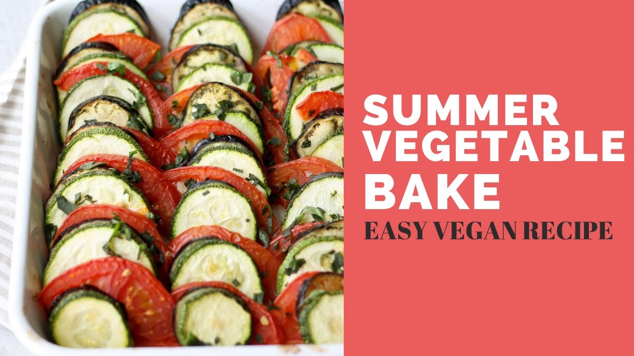 材料5つ 旨味たっぷり 夏野菜のオーブン焼き Chef Ja Cooks