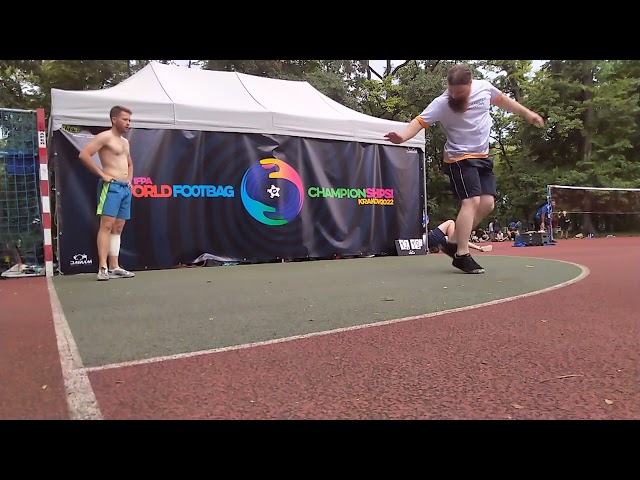 World Footbag Championships 2022 - Battle Top8 - Jakub Mościszewski vs Maciej Niczyporuk