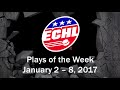 ECHL Plays of the Week - Jan. 2-8, 2017