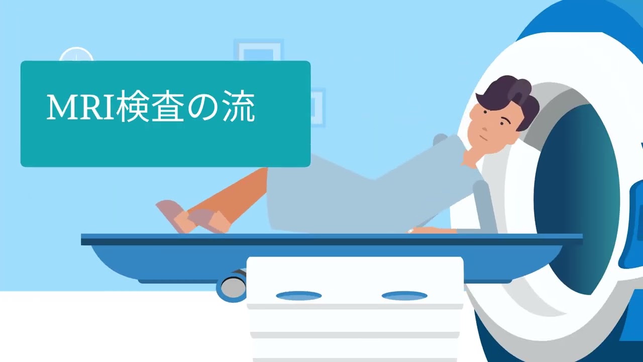 MRI検査の流れの動画サムネイル