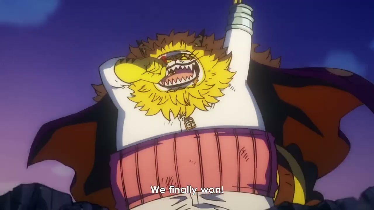 REaction to Luffy's win with Kaido