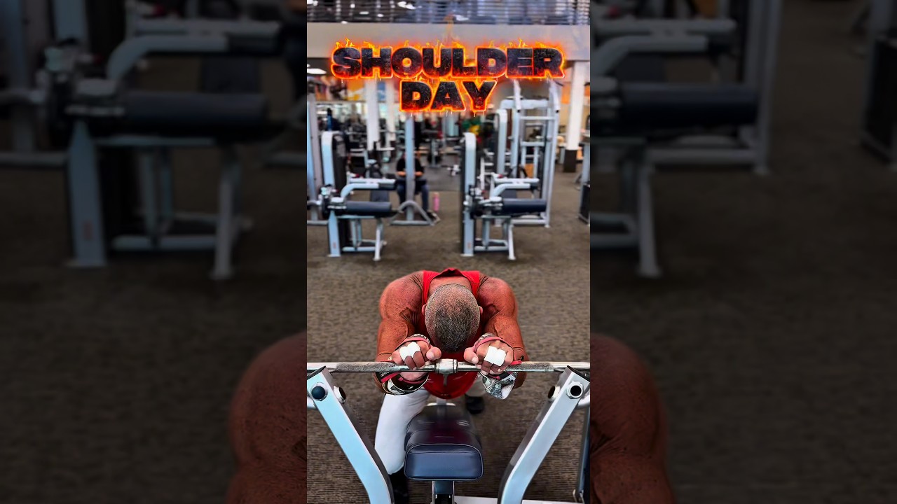 SHOULDER DAY MOTIVATION #shoulders #motivation