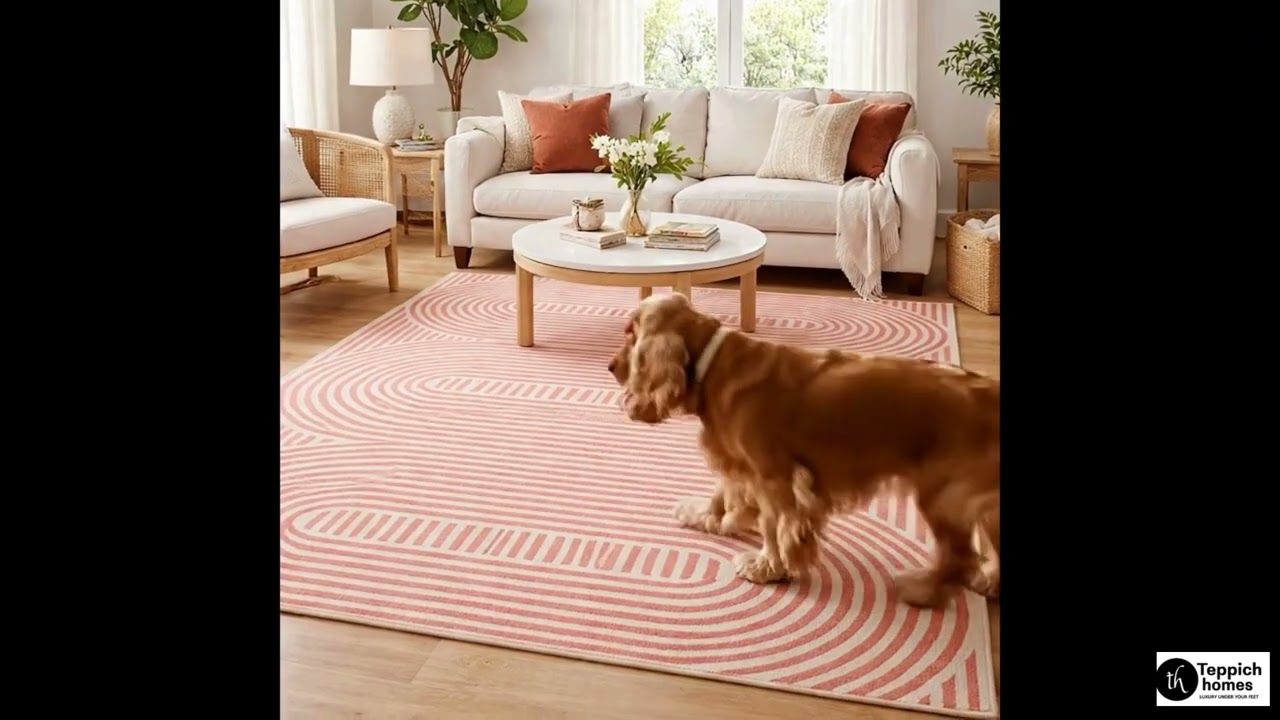 Luxury Hand Tufted Braided Design Rug | Modern Wool Area Rug for Living Room & Bedroom | THTRT149
