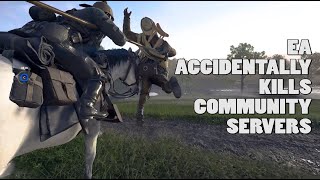 EA accidentally killed community servers in BF1
