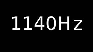 Speaker Sound Test 1140Hz