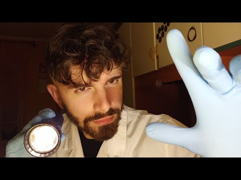 Cranial Nerve Exam By Doctor Massimo ASMR MALE ROLEPLAY