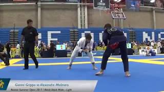 Gianni Grippo vs Alexandre Molinaro / Boston Summer Open 2017