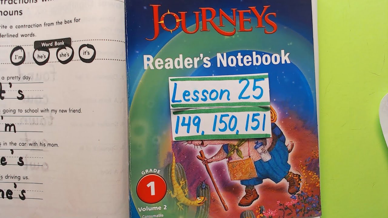 journeys grade 1 lesson 25