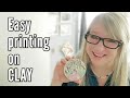 3 easy ways to print your own images on polymer clay  photo transfer tutorial