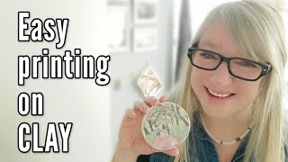 3 EASY ways to PRINT your own images on polymer CLAY / Photo transfer tutorial