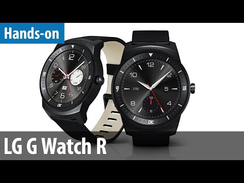 Runde Smartwatch - LG G Watch R im Mobiwatch-Hands-on | deutsch / german