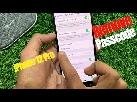 How to Turn Passcode Off on iPhone 12 Pro