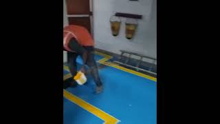 Epoxy Floor Marking Service | Safety Zone & Line Marking Solutions | Weather Fighter