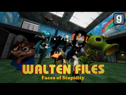 THE WALTEN FILES LOST EPISODE - FACES OF STUPIDITY (Gmod Sandbox Funny Moments)