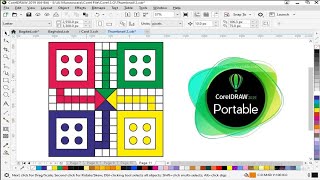 How To Make Ludo In Coreldraw || Coreldraw Me Ludo Kaise Banate Hai #logo #ludo #design #graphics screenshot 4