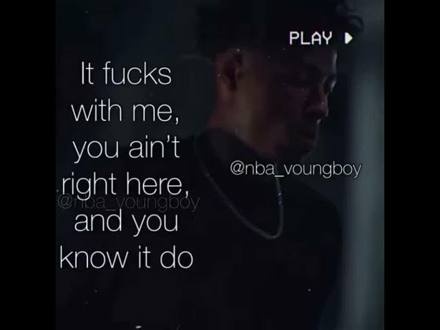 NBA youngboy to my lowest lyrics