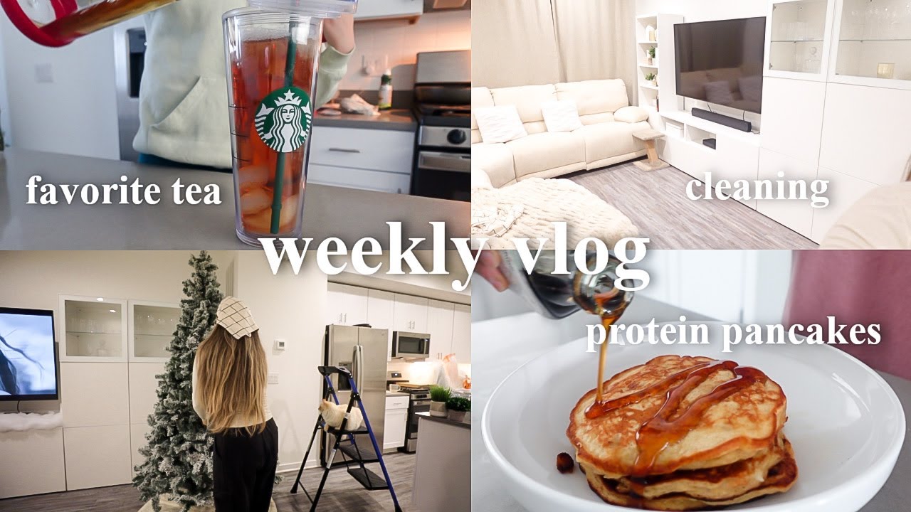 Week In My Life | dollar tree haul, taking down tree, grocery shopping, new years goals