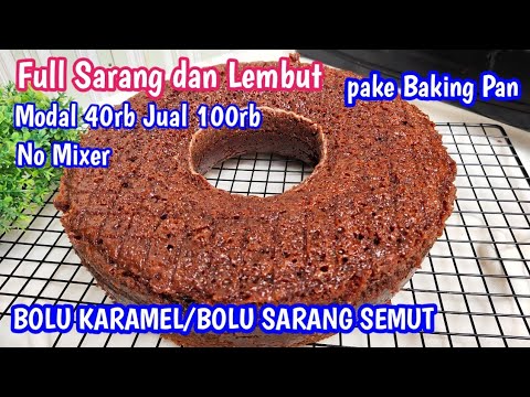 Resep Cake Karamel Lembut Dan Bersarang