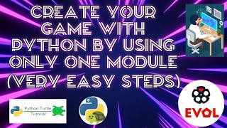 CREATING PADDLE GAME WITH PYTHON (USED ONLY ONE MODULE).