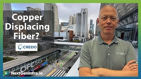 #OFC25: Copper Replacing Fiber in AI Data Centers?