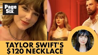 Taylor Swift’s $120 necklace is now available for preorder