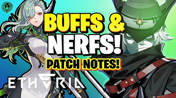 [Etheria: Restart] HUGE BUFFS & NERFS! | GLOBAL LAUNCH PATCH NOTES!