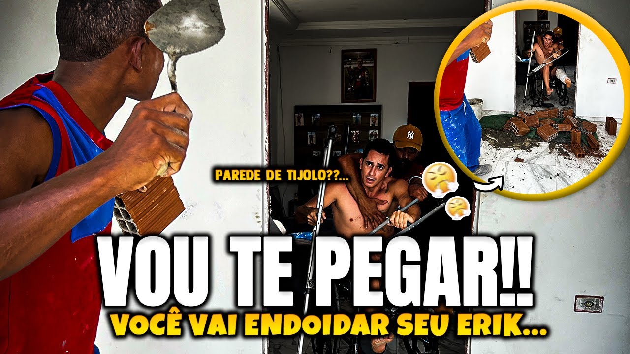 BETO TIZIU FECHOU A PORTA DA CASA DE ERIK DE TIJOLO | BETO TIZIU