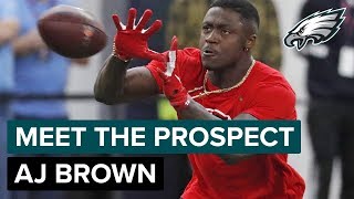 Analyzing AJ Brown's Production in the Slot: Meet the Prospect | Philadelphia Eagles