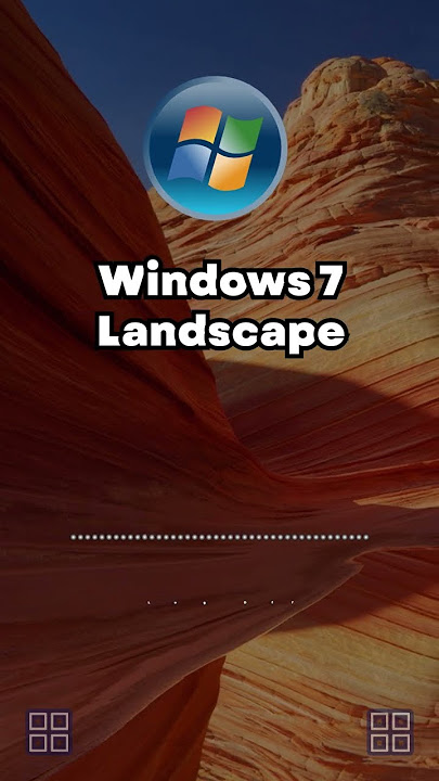 🏞️All Sounds of Windows 7 Landscape 🏞️ #AllSounds