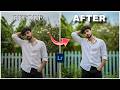 Easy Editing in Lightroom mobile | Colour Grading| how to add blur in photo |