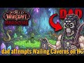 Hardcore - FIRST TIME TANKING - Wailing Caverns | Undead Race-Locked