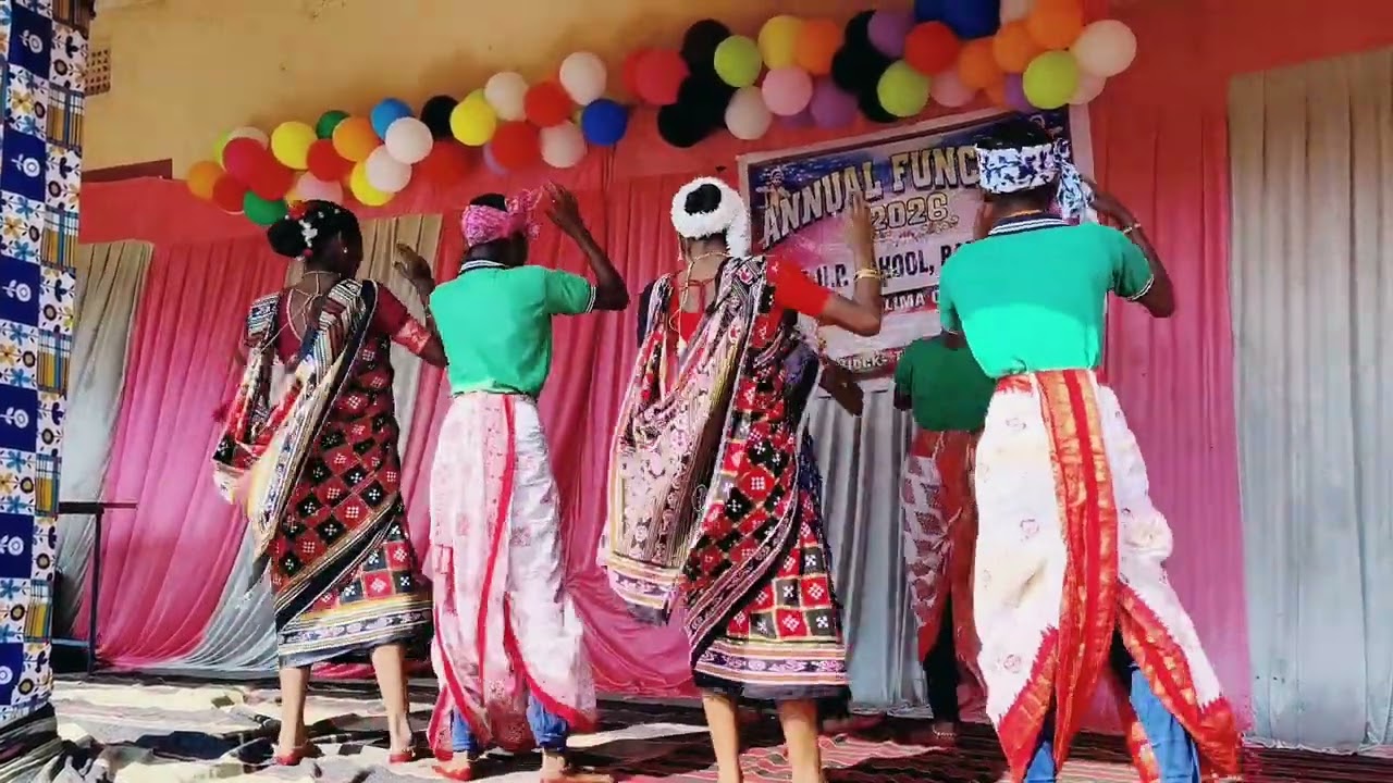 Chal hamra Ghor Banabo|Annual function Jhumar Dance 2026|Govt UPS Badadalima 