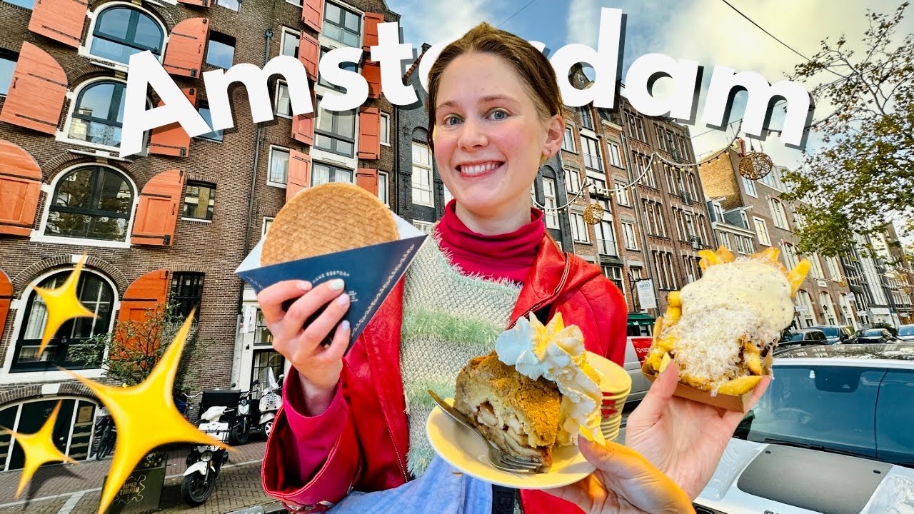 Sind DAS die BESTEN FOODSPOTS😳 in AMSTERDAM?!