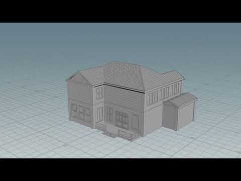 Houdini - Procedural House For Destruction - Part 3 - 68%