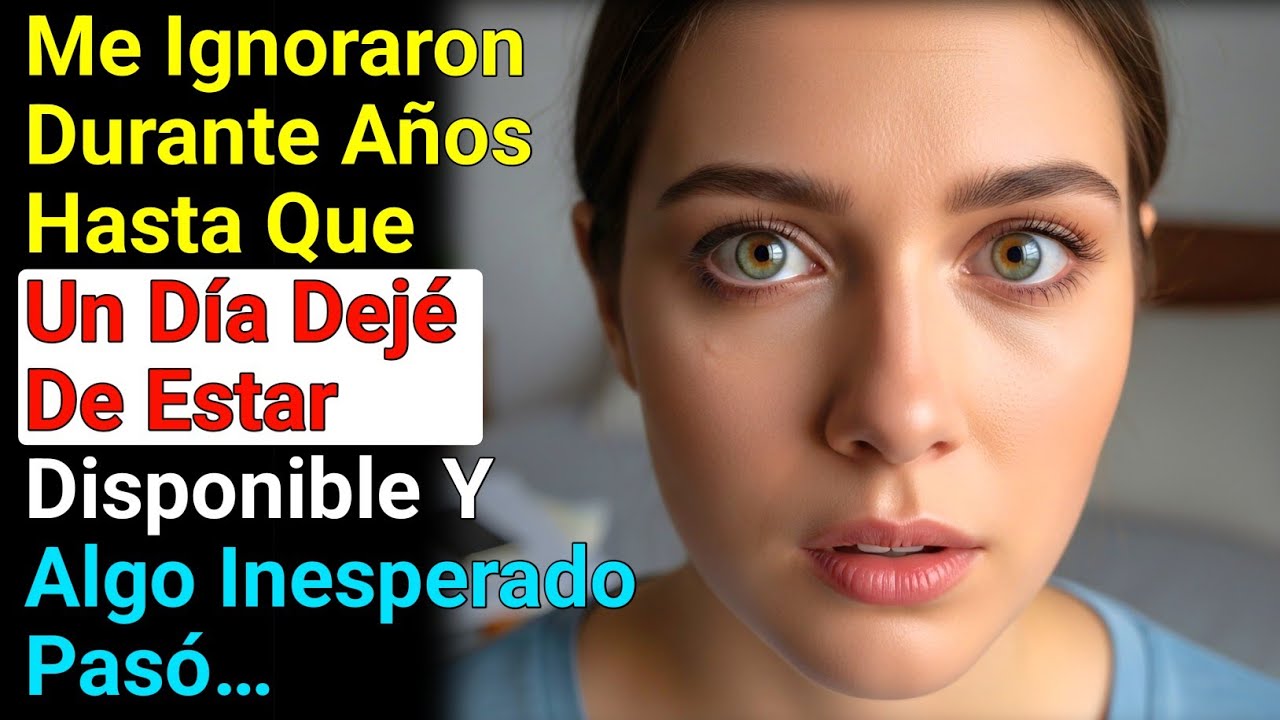 Me Ignoraron Durante Años… 💔 Pero El Día Que Dejé De Estar Disponible 😶 Todo Cambió Para Siempre…